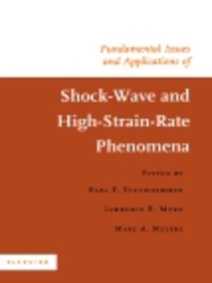 cover image of Fundamental Issues and Applications of Shock-Wave and High-Strain-Rate Phenomena